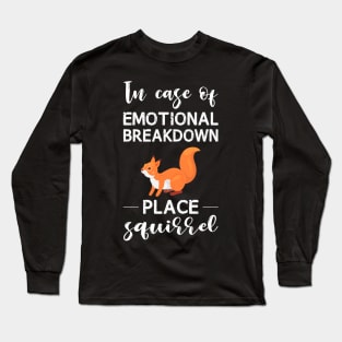 Autumn, Fall Place Squirell Long Sleeve T-Shirt